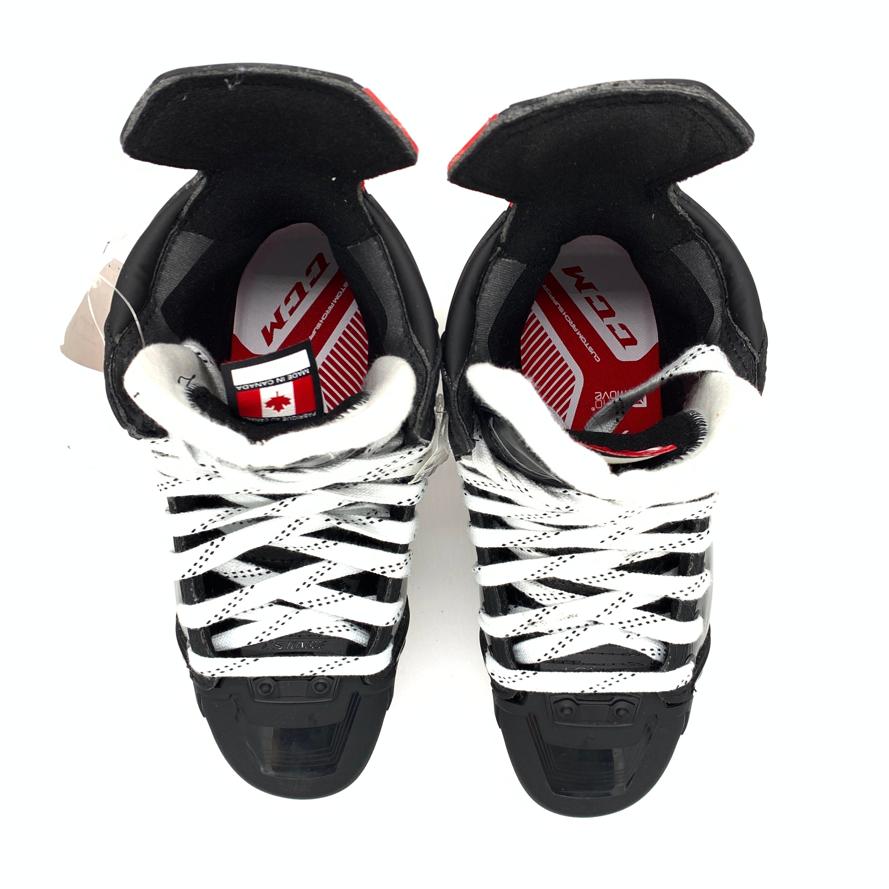 CCM Jetspeed FT4 Pro - Patins de hockey Pro Stock - Taille 9.5D